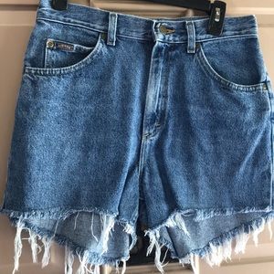 Vintage Lee Riders Cut Off Shorts